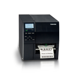 TOSHIBA, BARCODE PRINTER, 4 IN, THERMAL TRANSFER, 203 DPI, 14IPS, LAN, USB