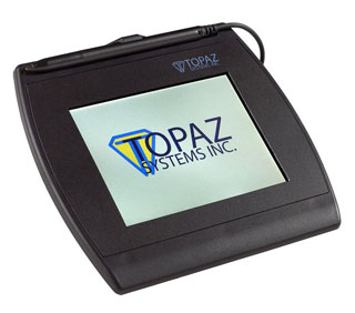 TOPAZ, SIGNATUREGEM LCD 1X5 (VIRTUAL SERIAL USB), WITH SOFTWARE
