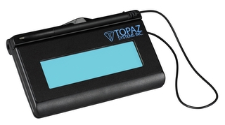 TOPAZ, SIGLITE 1X5 (HID USB) ELECTRONIC SIGNATURE PAD, WITH SOFTWARE, 2-YEAR FACTORY WARRANTY
