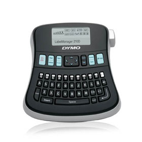 DYMO, LABELMANAGER 210D - ALL PURPOSE LABEL MAKER WITH LARGE GRAPHICAL DISPLAY,THERMAL TRANSFER PRINTING, WORKS WITH 1/4