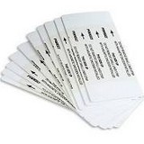 EXTRA CLEANING CARDS, DOUBLE SIDED, 50 C