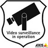 SURVEILLANCE STICKER 10 PCS ENGLISH