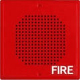 CHIME SQ. 24 VDC WHT