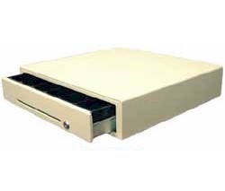 CASH DRAWER, 18.1 x 17.7 x 3.94, White, No Media Slot, 5 Bill / 6 Coin, Painted Front, RJ Connection