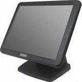 GVISION, 15IN LCD TOUCH SCN, DESKTOP, VGA+DVI, XGA 1024X768, 350CD/M2, 800:1 CONTRAST, 5-WIRE RESISTIVE-DUAL USB+SERIAL, 75MM VESA, BLACK, 90 DEGREE TILT STD
