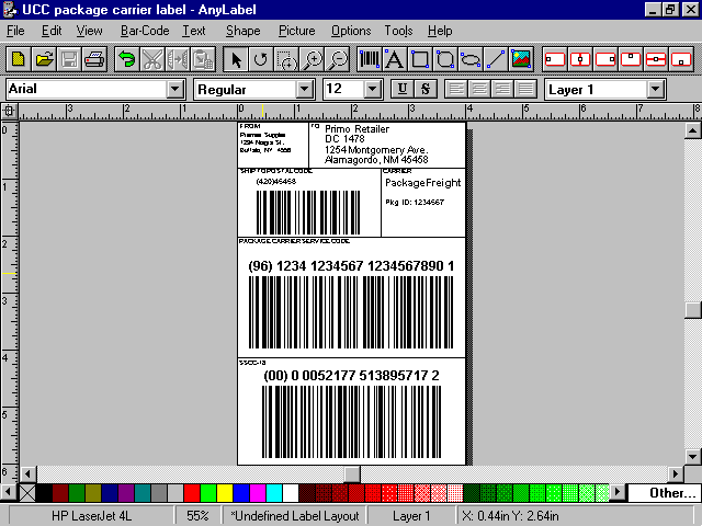 ID INNOVATIONS, ANYLABEL SOFTWARE FOR WINDOWS LABELING